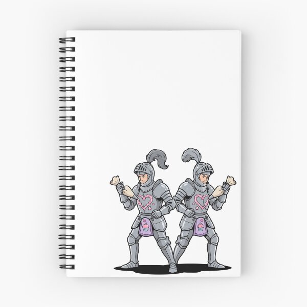 Item preview, Pastry Chef Knights Frosting Hearts On Armor designed and sold by Rare By Hero.