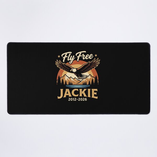 Item preview, Fly Free Jackie Bald Eagle Memorial Tribute designed and sold by MOHAMED AKKAR.