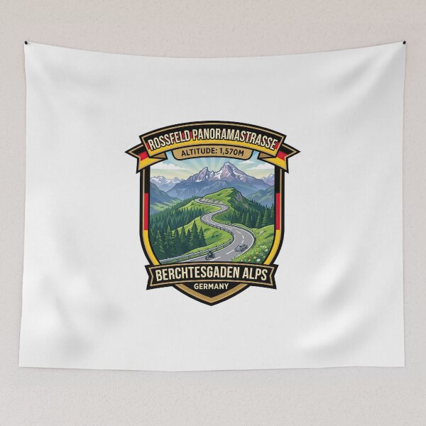 Item preview, Rossfeld Panoramastraße Germany Mountain Drive designed and sold by enzoade.