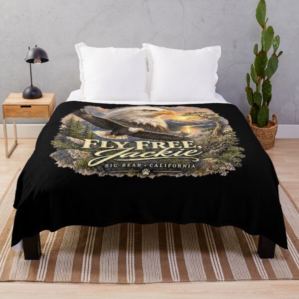 Item preview, Fly Free Jackie Eagle Memorial Tribute designed and sold by Amerakstore.