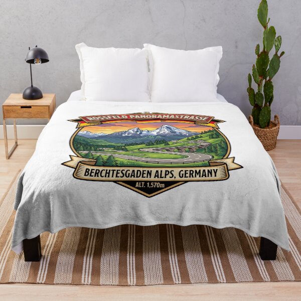 Item preview, Rossfeld Panoramastraße Bavarian Alps Route designed and sold by enzoade.