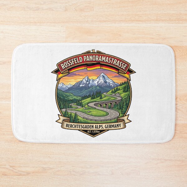 Item preview, Rossfeld Panoramastraße Bavarian Alps Route designed and sold by enzoade.