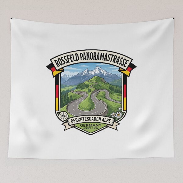 Item preview, Rossfeld Panoramastraße Germany Scenic Road designed and sold by enzoade.