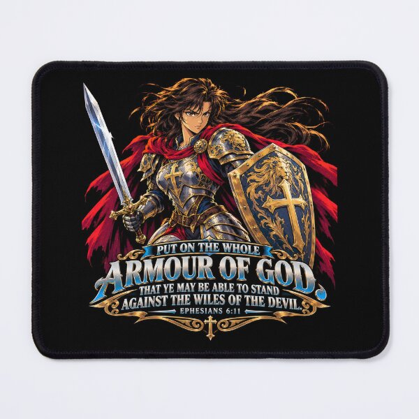 Item preview, Ephesians 6:11 - Armor of God - Female Warrior designed and sold by JimmyRetron.