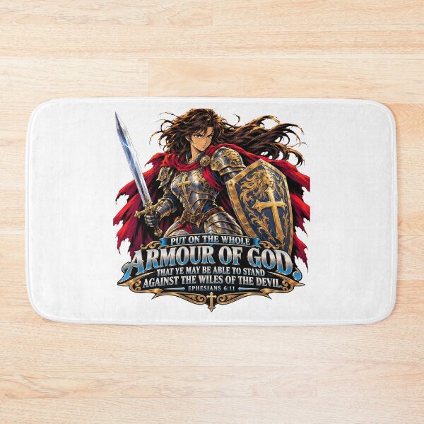 Item preview, Ephesians 6:11 - Armor of God - Female Warrior designed and sold by JimmyRetron.