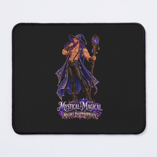 Item preview, Mystical Magical — Mischievous Fantasy Wizard designed and sold by bareblade.