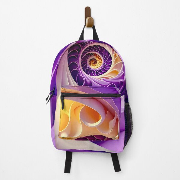 Item preview, Vibrant Spiral Swirl Design in Purple and Yellow designed and sold by Vicky Brago-Mitchell®.