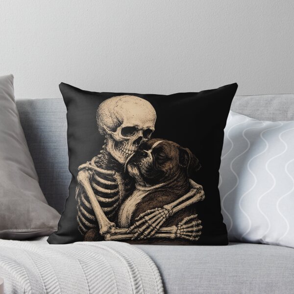 Item preview, Skeleton Boxer Dog Embrace Design Halloween designed and sold by rafaeltto.