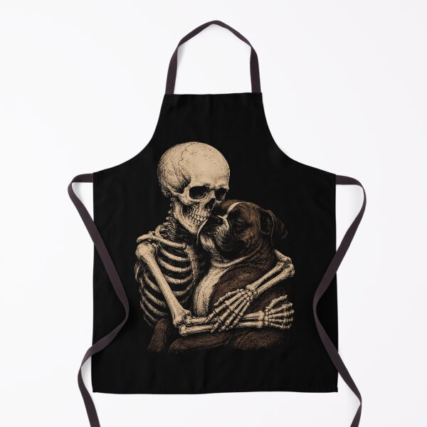 Item preview, Skeleton Boxer Dog Embrace Design Halloween designed and sold by rafaeltto.
