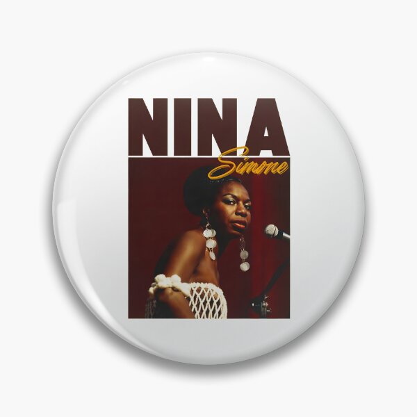 Item preview, Nina Simone Jazz Legend Vintage Soul Portrait designed and sold by Catsi-Nook-Art.