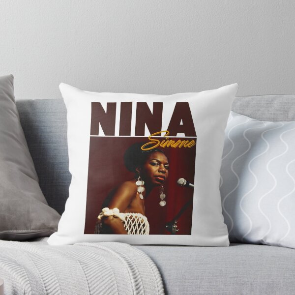 Item preview, Nina Simone Jazz Legend Vintage Soul Portrait designed and sold by Catsi-Nook-Art.