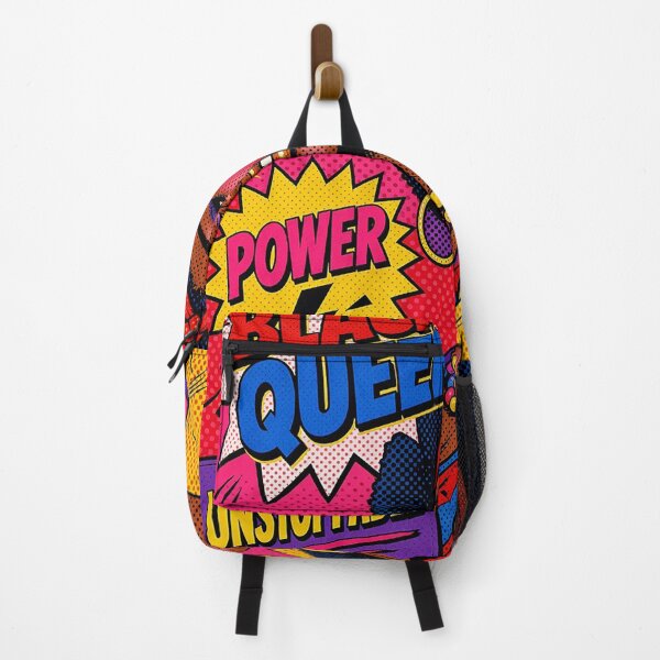 Item preview, Powerful Pop Art “Black Queen” – Confident Empowering Portrait with Bold Text designed and sold by MFMart.