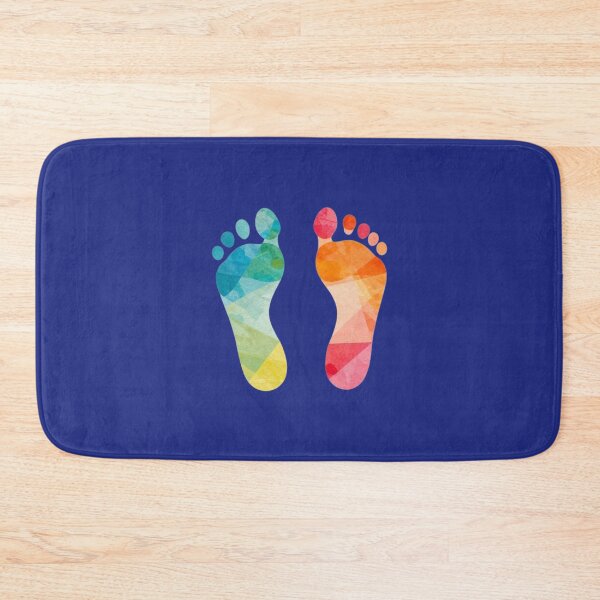 Item preview, Colorful Geometric Footprints Art designed and sold by AlxVel.