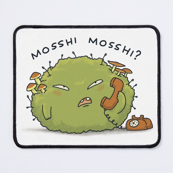 Item preview, Mosshi Mosshi - Funny Moss Joke designed and sold by OohMyHoomies.
