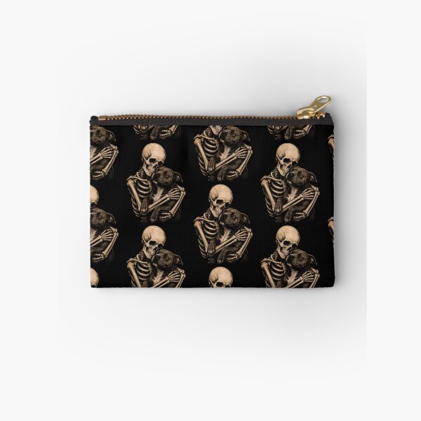 Item preview, Skeleton Pitbull Dog Embrace Halloween Graphic Design designed and sold by rafaeltto.