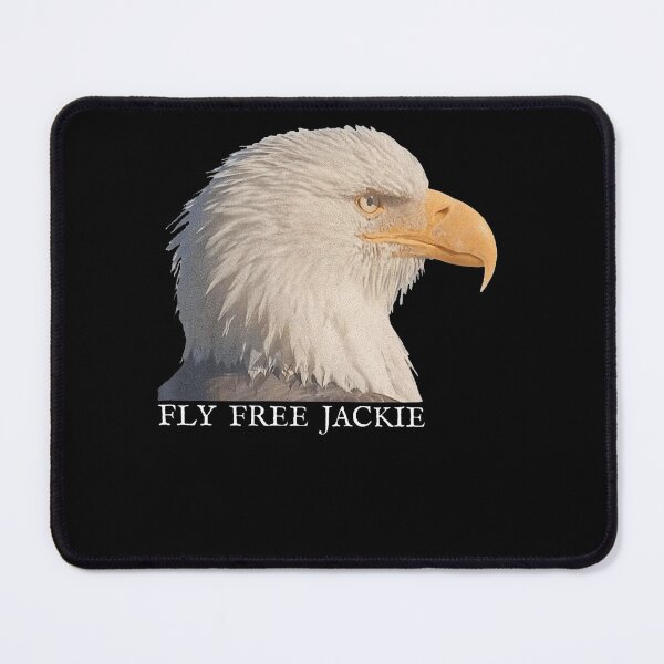 Item preview, Fly Free Jackie Bald Eagle Memorial Tribute designed and sold by Amerakstore.