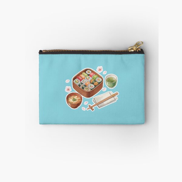 Item preview, Watercolor Sushi Bento Box and Green Tea designed and sold by BlurBlurDesign.