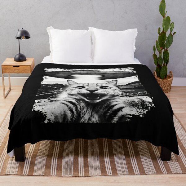 Item preview, Shocked Cat Abducted by UFO Funny Sci-Fi Graphic designed and sold by Dmo3HarkoArt.