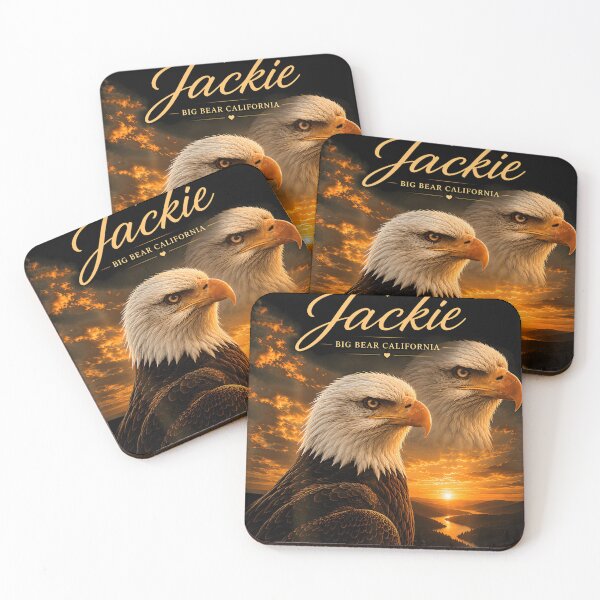 Item preview, Fly Free Jackie Big Bear Bald Eagle Memorial designed and sold by MOHAMED AKKAR.