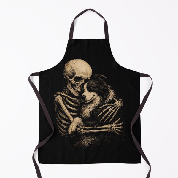 Item preview, Skeleton Border Collie Dog Embrace Art Halloween designed and sold by rafaeltto.