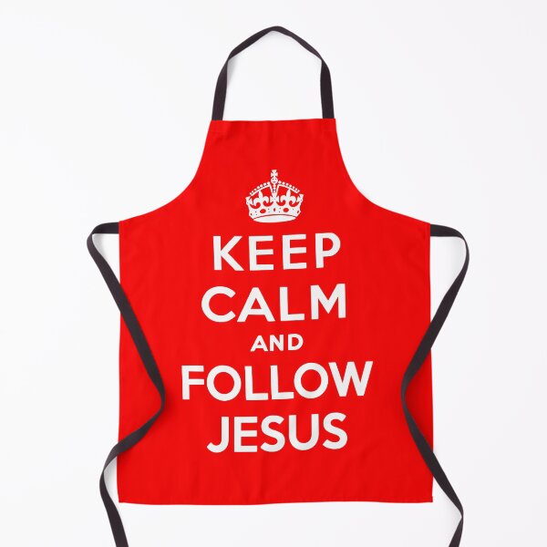 Item preview, KEEP CALM AND FOLLOW JESUS designed and sold by Jack_Hammer.