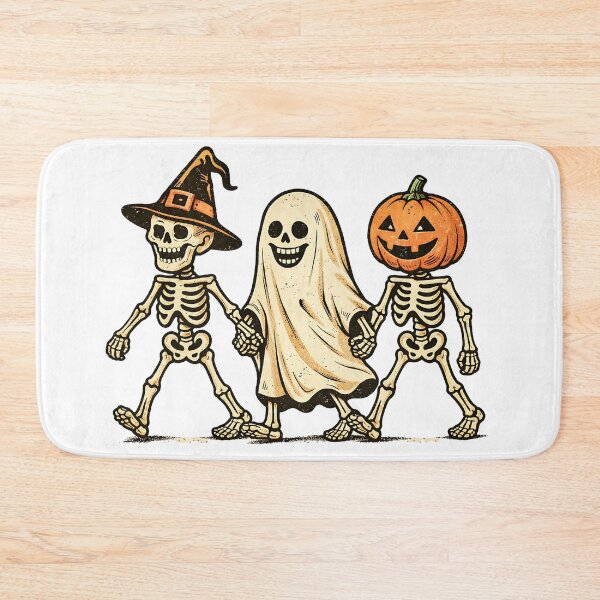 Item preview, Retro Skeleton Squad Halloween Costume Group | Vintage Cartoon Design designed and sold by MOCH- ART.