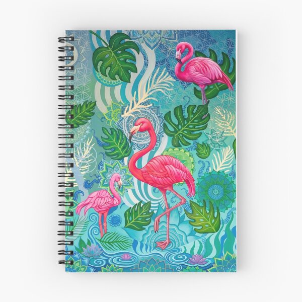 Item preview, Pink Flamingos designed and sold by shantilovesart.