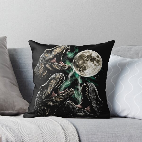 Item preview, T Rex Howling To Moon Vintage designed and sold by OceanBandwear.