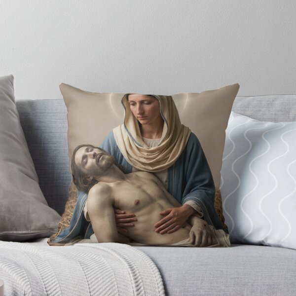 Item preview, Pietà — Mother Mary Holding the Body of Christ designed and sold by Kutji.Sacred.Art.