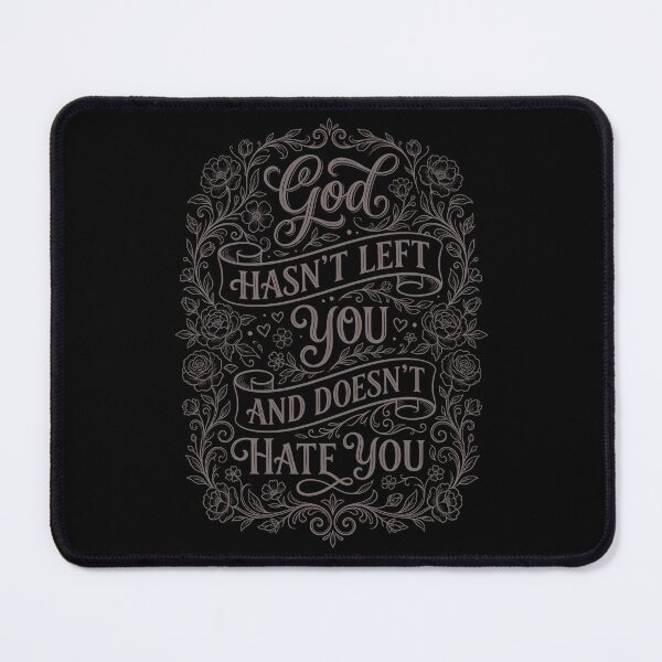 Item preview, Islamic Quote Typography Art God Hasnt Left You designed and sold by mazyoy.