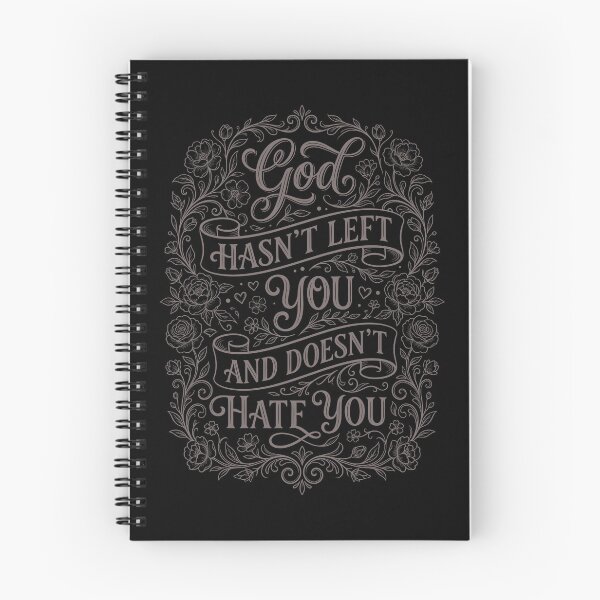 Item preview, Islamic Quote Typography Art God Hasnt Left You designed and sold by mazyoy.