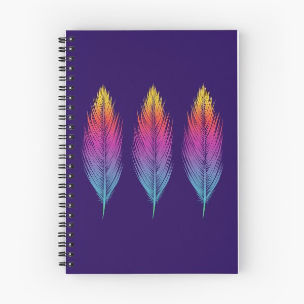 Item preview, Psychedelic Feathers designed and sold by alicraigdesigns.
