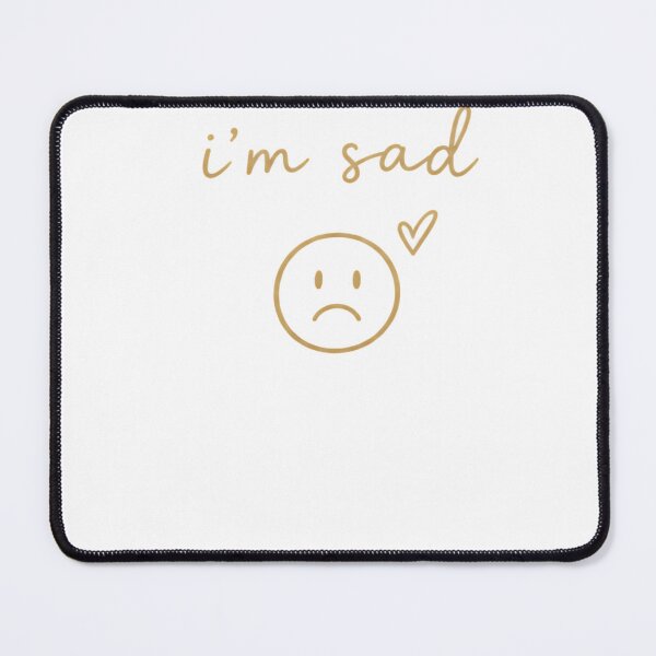 Item preview, I’m Sad | Minimalist Sad Face & Little Heart designed and sold by CalmMandala.
