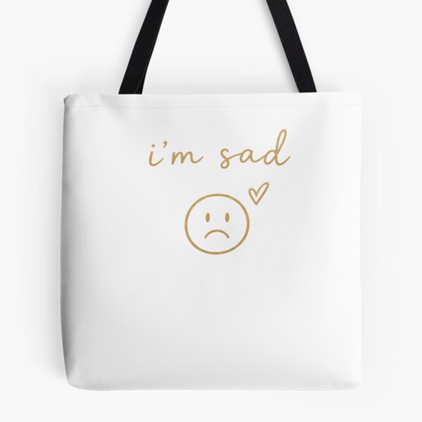 Item preview, I’m Sad | Minimalist Sad Face & Little Heart designed and sold by CalmMandala.