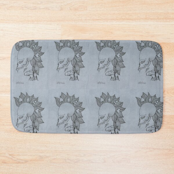 Item preview, skull with mohawk designed and sold by STW0420.