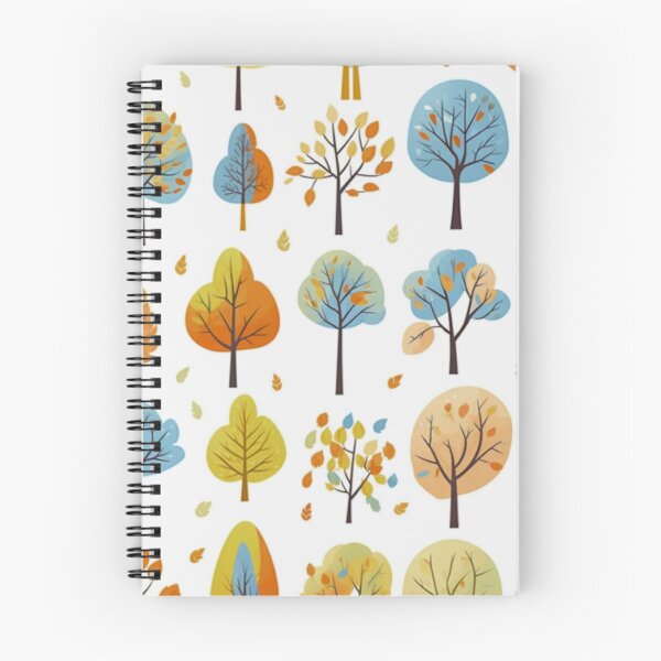 Item preview, Autumn Forest Trees Pastel Colors Cute Seamless Pattern designed and sold by LYAN-STORE.