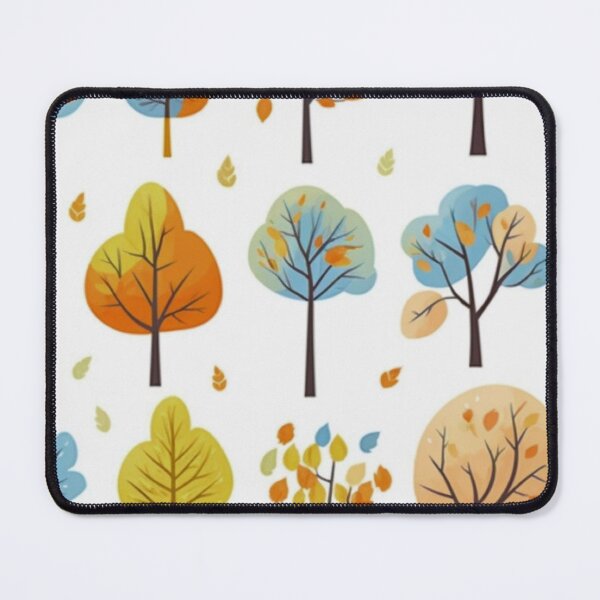 Item preview, Autumn Forest Trees Pastel Colors Cute Seamless Pattern designed and sold by LYAN-STORE.