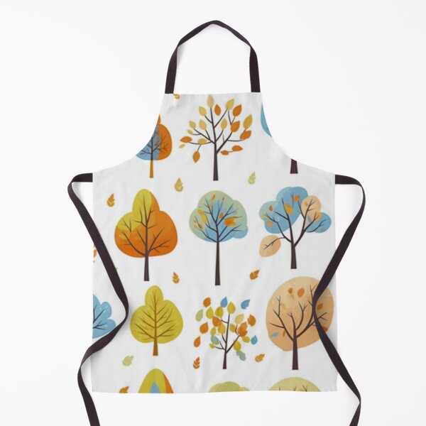 Item preview, Autumn Forest Trees Pastel Colors Cute Seamless Pattern designed and sold by LYAN-STORE.