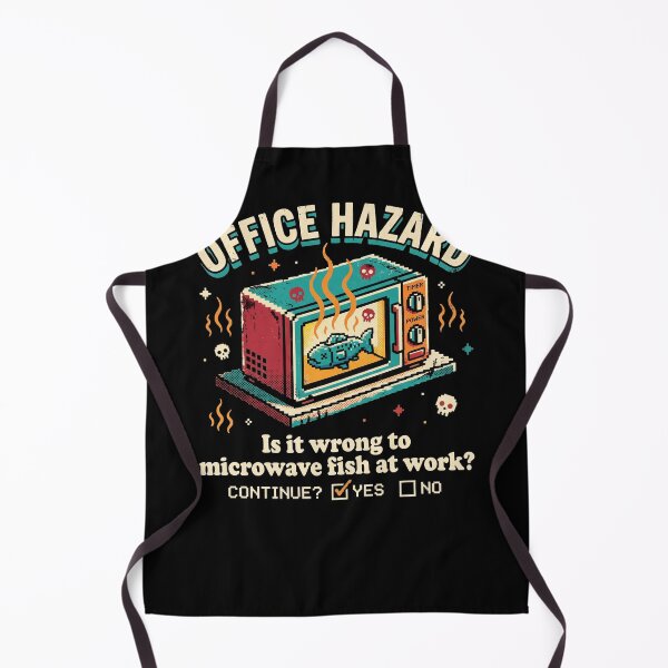 Item preview, Is it Wrong to Microwave Fish at work? designed and sold by Birdie and Flynn.