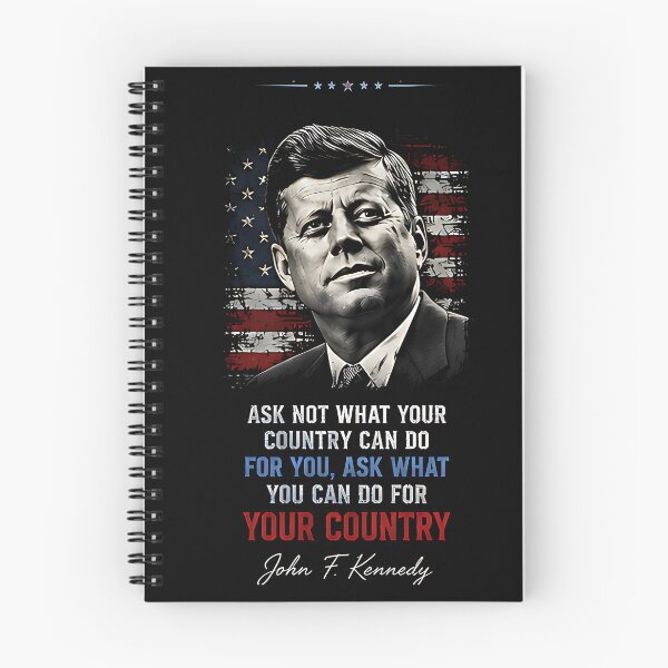 Item preview, John F. Kennedy Inspirational Quote T-Shirt designed and sold by DealNest.