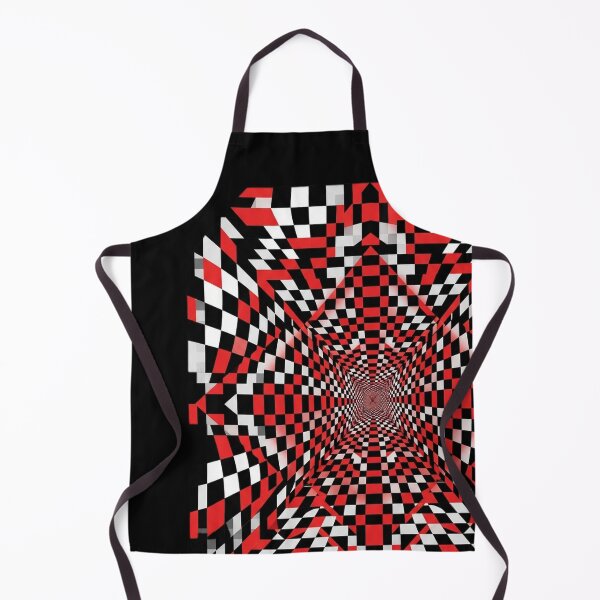Item preview, Red White Black Checkered Room High Contrast Design designed and sold by emmanuelsilve.