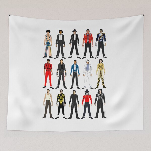 Item preview, outfits of king jackson pop music fashion designed and sold by FranciscoMach1.