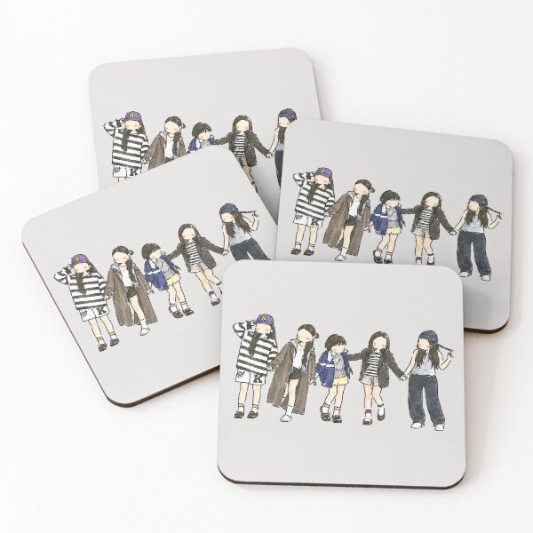 Item preview, newjeans kpop art designed and sold by cepluk.