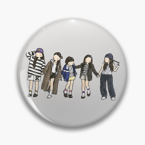 Item preview, newjeans kpop art designed and sold by cepluk.