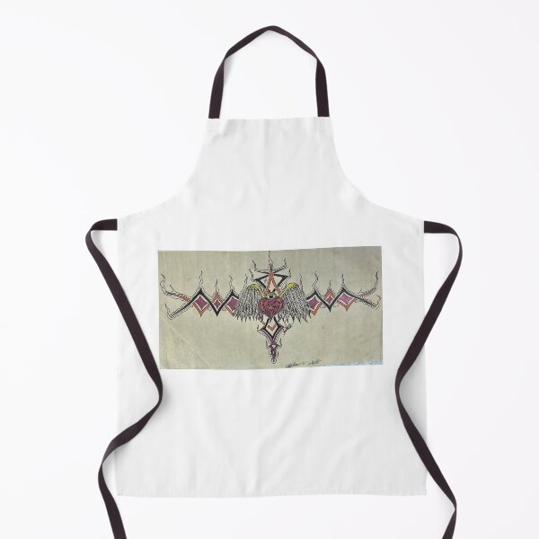 Item preview, angel heart with wing tribal designed and sold by Stephan420.