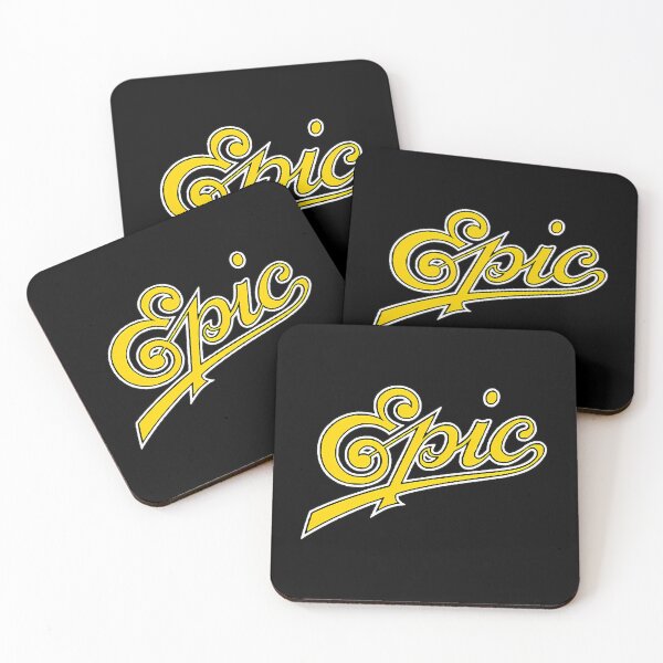 Item preview, An Epic Label Yellow designed and sold by EZEKIEPAMELA.
