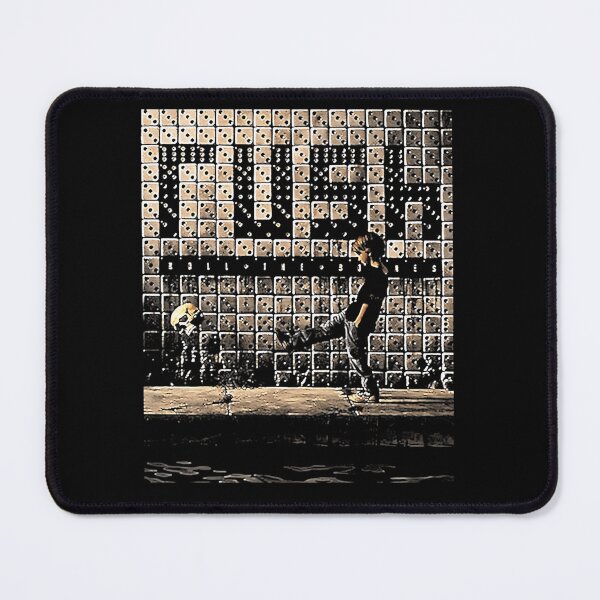Item preview, Person Kicking Human Skull In Front Of Huge Wall Made Of Dice designed and sold by funnyrandom.