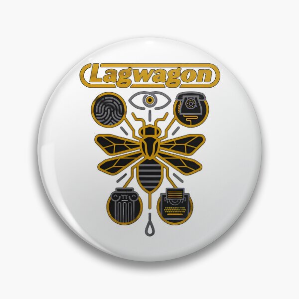 Item preview, Lagwagon Rock Yellow Icons Bee designed and sold by Bluwum.