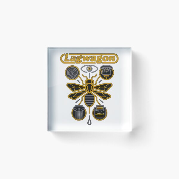 Item preview, Lagwagon Rock Yellow Icons Bee designed and sold by Bluwum.
