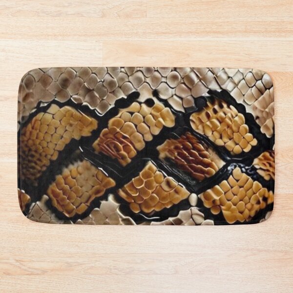 Item preview, Brown Snake Skin Python Scales Realist Texture Pattern designed and sold by LYAN-STORE.